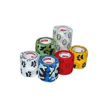 Obinadlo elast. CoPoly 7,5cm x 4,5m POTISK MIX 12ks