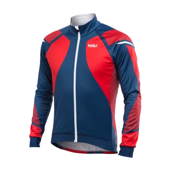 Cyklistická bunda Kalas Titan X8 bunda červená/modrá S