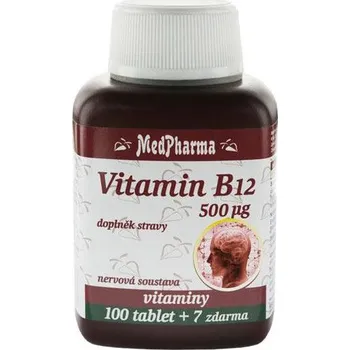 MedPharma Vitamin B12 500 mcg 107 tbl.