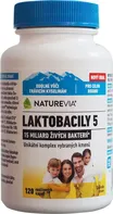 probiotika a prebiotika Swiss Nature Via Laktobacily 5 - 120 cps.
