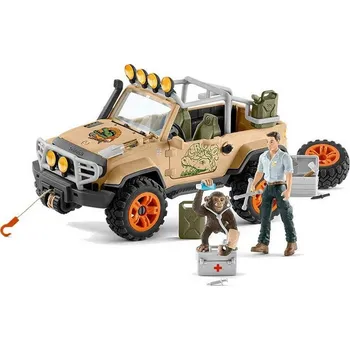 autíčko Schleich 4 x 4 terénní auto s navijákem