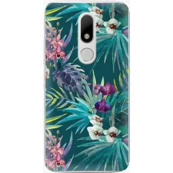 Pouzdro na mobilní telefon iSaprio Tropical Blue 01 pro Lenovo Moto M