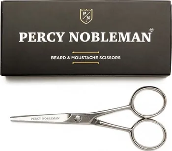 Péče o vousy Percy Nobleman nůžky na vousy a knír