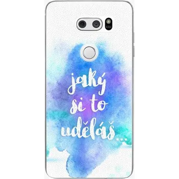 Pouzdro na mobilní telefon iSaprio Jaký si to uděláš pro LG V30