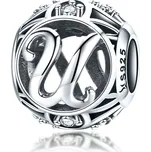 Elenys stříbrný přívěsek korálek písmeno U