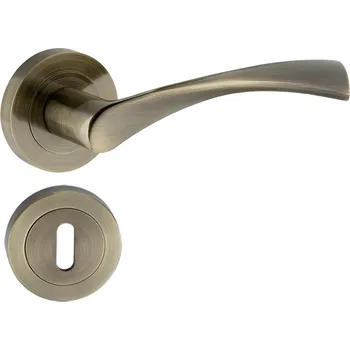 Dveřní kování Interiérové kování Infinity Line Laura 400 patina - klika ke dveřím