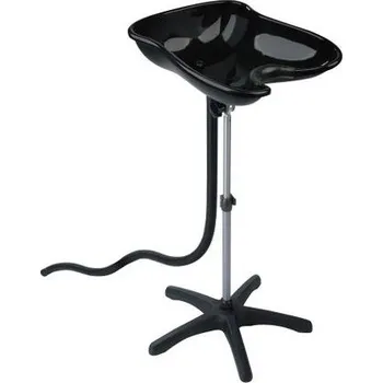 Kadeřnické křeslo Kadeřnická mycí mísa Sibel Compact - přenosná, černá (0078002) + dárek zdarma