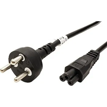 Napájecí kabel goobay Kabel síťový k notebooku Dánsko, DS-60884-2 D1 (typ K) - IEC320 C5, 1,8m, černý (30857) - 19.92.0028