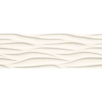 Obklad Unit Plus white 3 str - obkládačka rektifikovaná 32,8x89,8 bílá 6003977