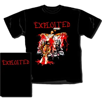 Pánské tričko triko The Exploited - Cross