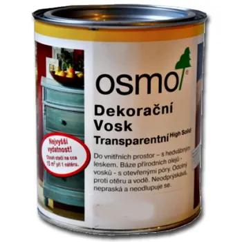 Lak na dřevo OSMO Color Dekorační vosk transparentní 0,125 l