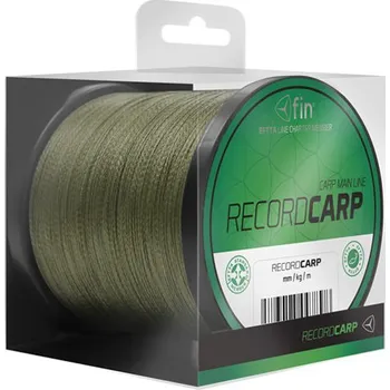 Fin Record Carp zelená, 0,20 mm/1000 m