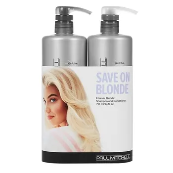 Šampon Recenze Paul Mitchell Save on Blonde vlasový šampon 710 ml + kondicionér 710 ml