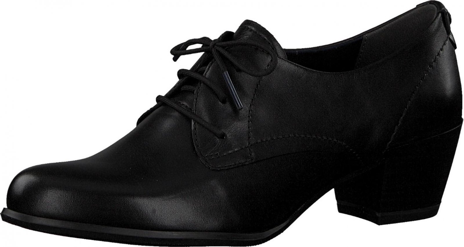 Tamaris 1-23212-24 305 - Scarpe Stringate da Donna in Pelle Marrone Cognac con Suola Touch IT, Cognac, 36 EU