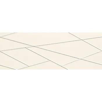 Obklad House of Tones white - obkládačka inzerto 32,8x89,8 bílá 6003928