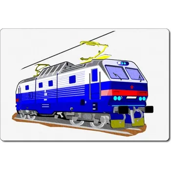 Nášivka Pelisport Tištěná Nažehlovačka Lokomotiva 7,5 x 5 cm