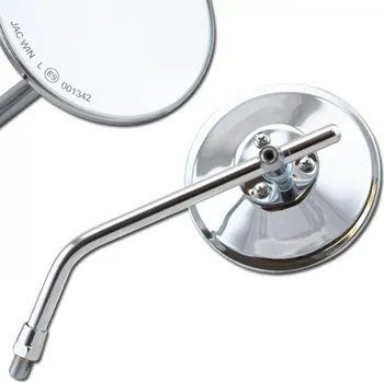 Zrcátko pro motocykl Zrcátko na motorku "Custom" chromované