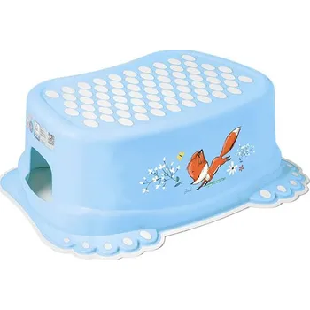 Stolička Tega Baby dětské stupátko Lesní příběh modré