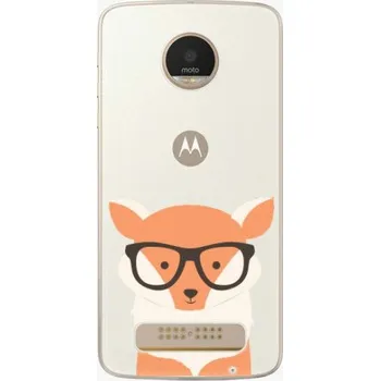 Pouzdro na mobilní telefon iSaprio Orange Fox pro Lenovo Moto Z Play