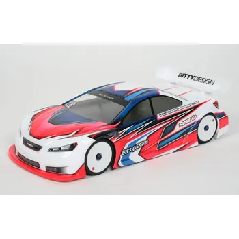 RC model auta Karoserie čirá Bittydesign Nardo - (190 mm) - lehká