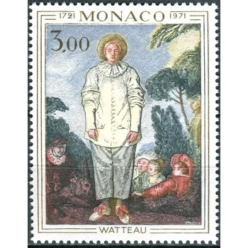 Poštovní známka (1972) MiNr. 1031 ** - Monako - 250. výročí úmrtí Jean Antoine Watteau