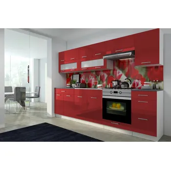 Kuchyňská linka Kuchyňská linka DIAMOND II 260 červená