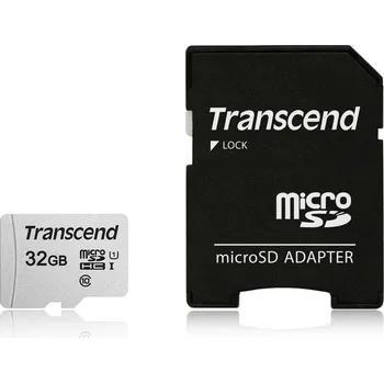 Paměťová karta Transcend microSDHC UHS-I U1 32 GB TS32GUSD300S-A