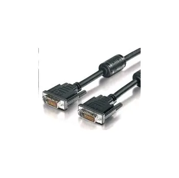 Video kabel PREMIUMCORD Kabel DVI - DVI propojovací 5m (DVI-D, M/M, dual link)