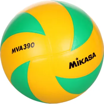 Volejbalový míč Mikasa MVA 390 CEV zeleno-žlutý