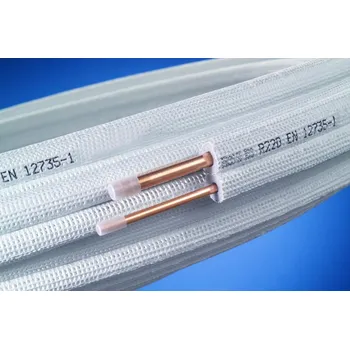 Příslušenství pro klimatizaci Talos Cu trubka 6 - 10 (6,35x0,80 - 9,52x0,80 mm) izolovaná PEX 9mm