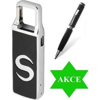 Digitální kamera Pero OXE A1004 + HD kamera ve flash disku - Akční set!