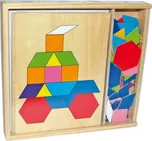 Legler dřevěná mozaika v krabičce