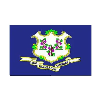 Vlajka PROMEX Vlajka Connecticut 90x150cm č.135