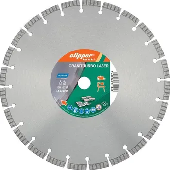 Pilový kotouč Norton Clipper Granit Turbo Laser 230 x 22,23 mm