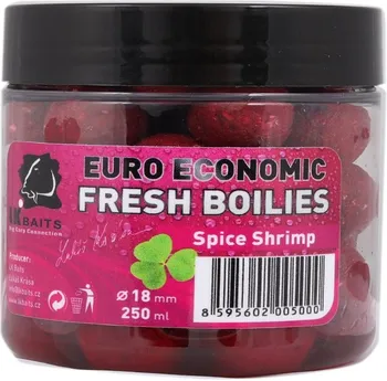 Boilies LK Baits Fresh Boilies Euro Economic 18 mm/250 ml Chilli Squid