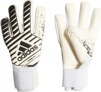 Brankářské rukavice Adidas Classic Pro bílé
