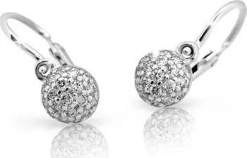 Náušnice Cutie Jewellery C2150-B CZ White