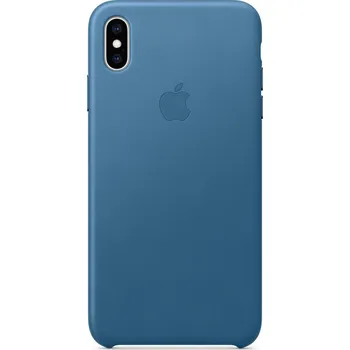 Pouzdro na mobilní telefon Apple Leather Case pro iPhone XS Max Cape Cod Blue