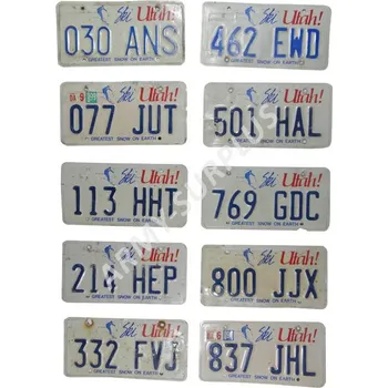 Dopravní značení ORIGINÁL USA Poznávací značka na auto (License Plates) USA Utah Verze: 214