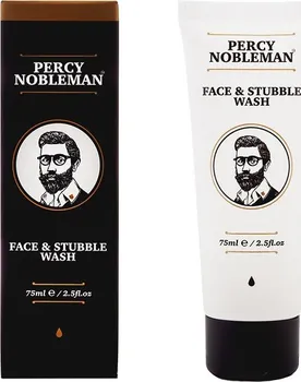 Čistící gel Percy Nobleman Face & Stubble čisticí gel na obličej a vousy 75 ml