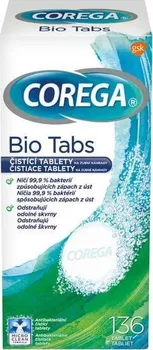 Péče o zubní náhradu Corega - Antibakteriální 136 tbl.
