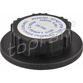 Palivová nádrž Uzavírací víčko, nádoba chladiva TOPRAN 401 866