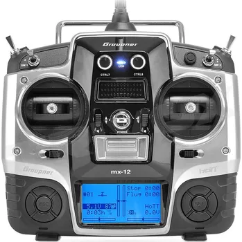 RC vybavení Graupner/SJ MX-12 2,4 GHz Hott RC souprava (anglický software)