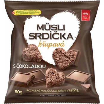 Semix Müsli srdíčka s čokoládou 50 g