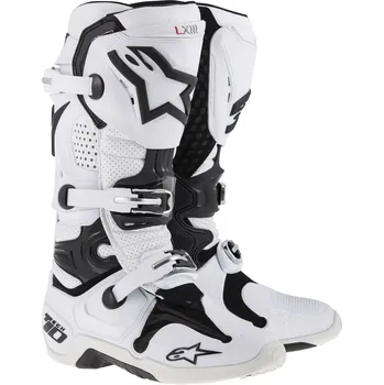 Moto obuv Alpinestars Tech 10 2018 bílé 44,5