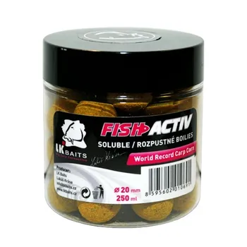 Boilies LK Baits Boilie Fish Activ 20 mm/250 ml World Record Carp Corn