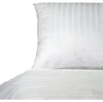 Povlečení HEDVA ČESKÝ BROKÁT Dětské povlečení 45x60+ 90x130 - damašek/ proužek Barevná varianta: bílá