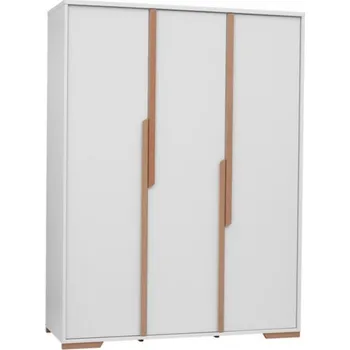 Šatní skříň Šatní skříň Pinio Snap 3D - bílá/buk