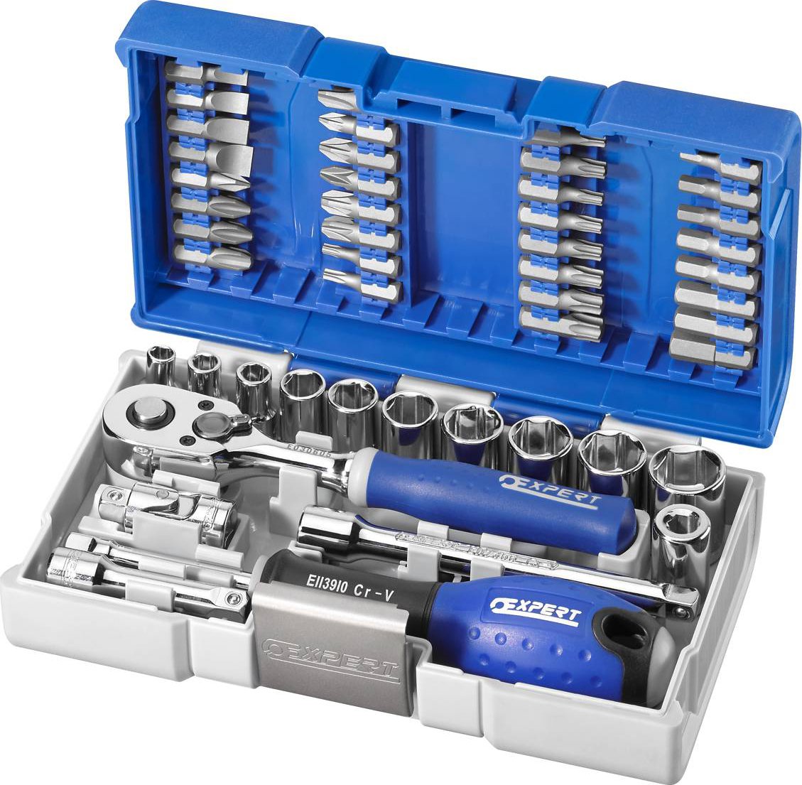 Tona Expert Sada bitů a hlavic 1/4" E030729