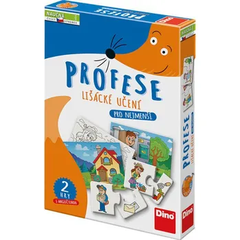 Desková hra Dino Lišácké učení: Profese